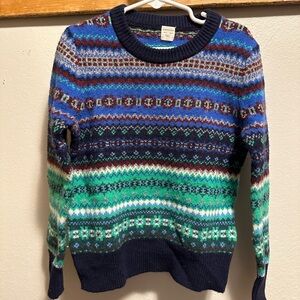 J crew boys wool sweater 4-5